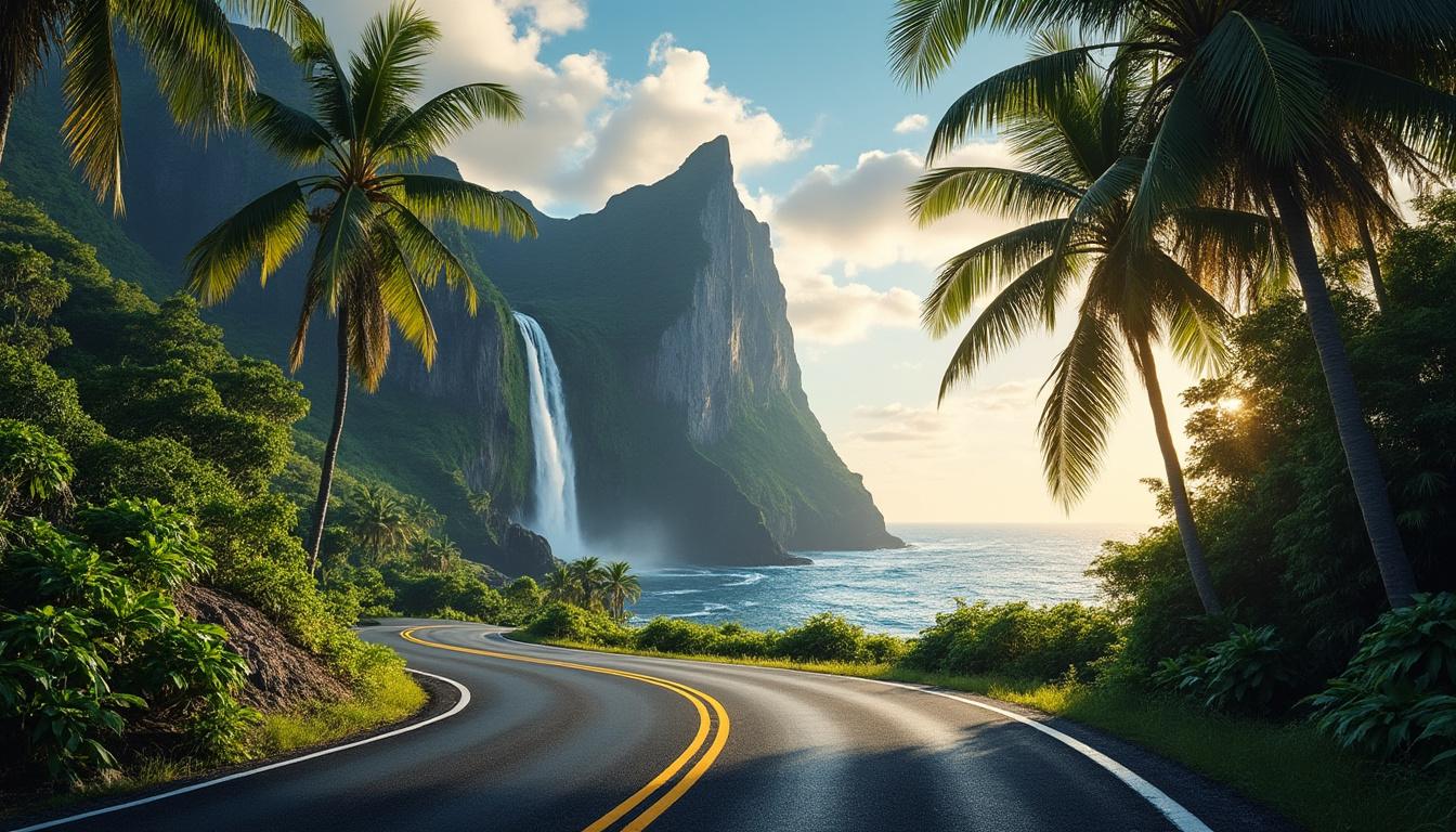 découvrez la route de hāna à hawaï, un voyage enchanteur qui célèbre la beauté de la lenteur à travers paysages luxuriants, cascades majestueuses et culture locale authentique.