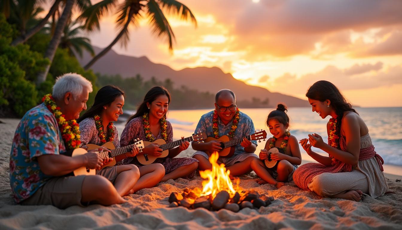 découvrez comment la culture hawaïenne célèbre la famille élargie à travers le concept d'ohana, une philosophie qui valorise l'entraide, l'amour et la solidarité au-delà des liens du sang.