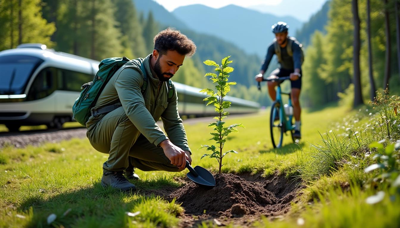 découvrez comment voyager de manière responsable en réduisant votre empreinte carbone, en compensant vos émissions et en faisant des choix durables pour un avenir plus vert.