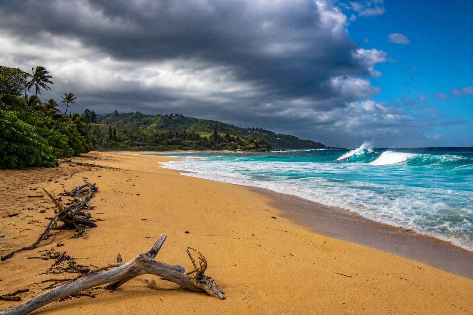 Kahuku Beach : la plage sauvage de la North Shore