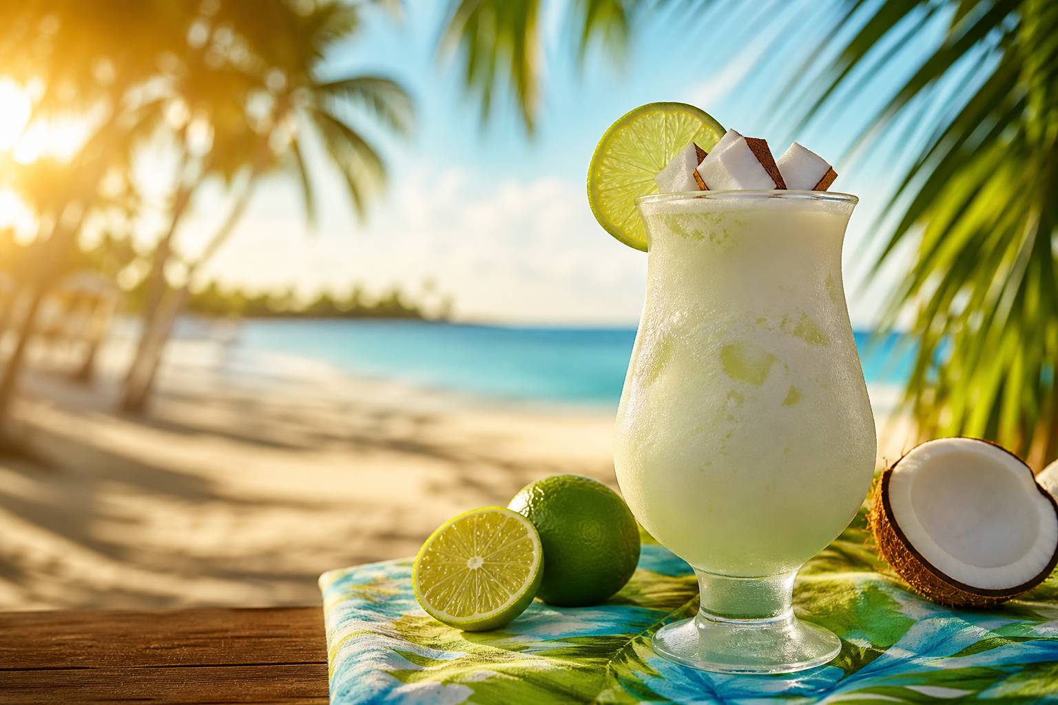 Key Lime Colada : la recette du cocktail tropical