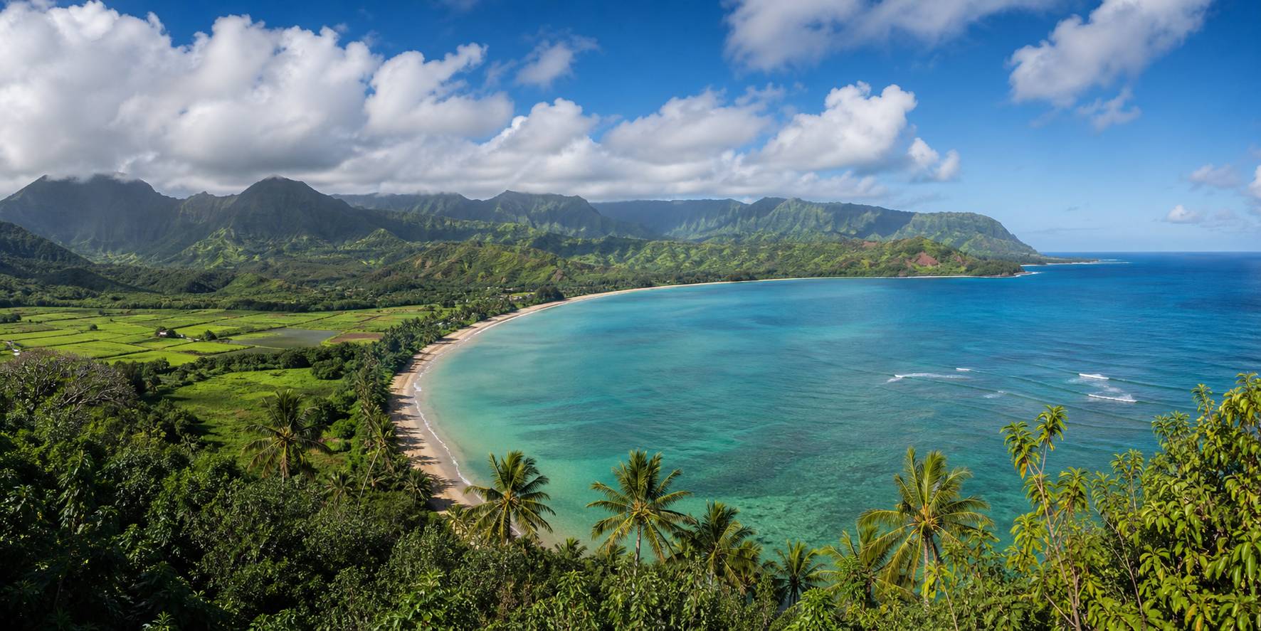 Webcam Hanalei Bay : suivre la baie de Kauai en direct